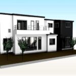 琵琶湖に面した敷地のリゾートモダン注文住宅！