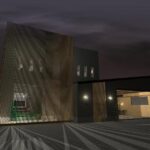 幻想的な雰囲気の外観