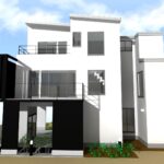 シンプルモダンな注文住宅の外観