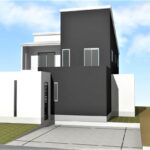 シンプルモダンの外観