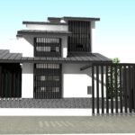 和モダンな注文住宅の外観