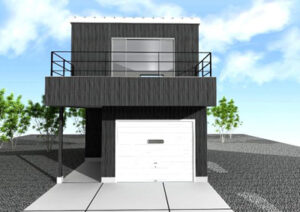 京都府八幡市のガレージハウスプラン例！Design　1st.では京都・滋賀の注文住宅の無料相談受付中！