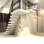高級感のある店舗併設住宅