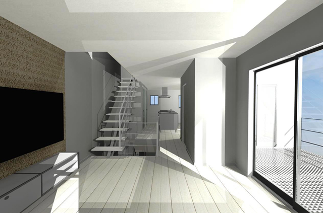 大阪 注文住宅 大阪府 四条畷市 モダン注文住宅