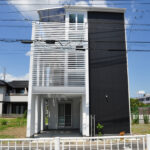 埼玉県川口市鳩ヶ谷こだわりいっぱいの狭小住宅・和モダンの家外観