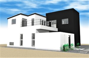 滋賀県大津市のライトコートを囲む注文住宅プラン!