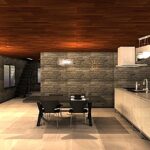 京都市山科区高級住宅・ガレージハウス・テラスにプール