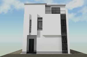 京都市山科区・おしゃれな木造3階建狭小住宅 工務店、デザイン建築事務所