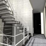 北区ガレージ北区注文住宅無料プラン、3D設計、RC造の家