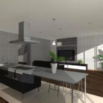 京都の建築事務所・工務店が創るデザイン住宅・コンクリート打放し×ナチュラルモダンのガレージハウス６