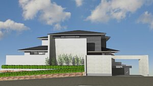 京都市西京区・150坪の敷地に建つ防犯性の高い高級注文住宅２
