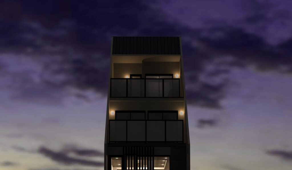 京都烏丸・室町で築50年のビルをリノベーション・古い外観・内装を一新