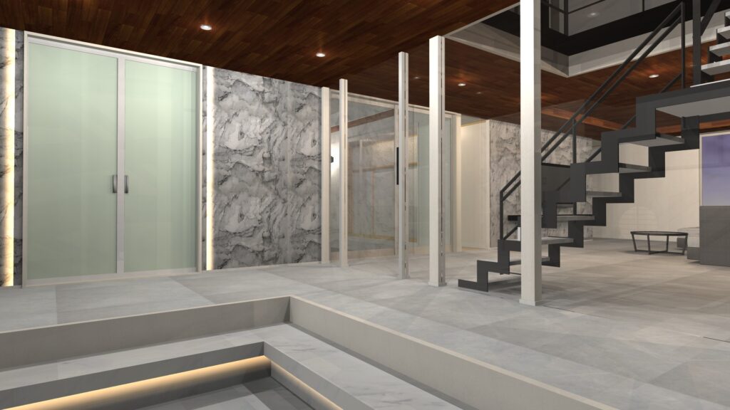 京都のデザイン建築事務所、工務店デザインファーストの「本物よりリアル」な3D設計