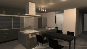 インターンシップレポート：学生が住宅3DCG制作に挑戦！設計図から空間を立ち上げるプロセスを学ぶ機会を提供しました。