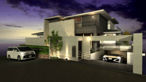 京都市西京区桂坂高級デザイン注文住宅