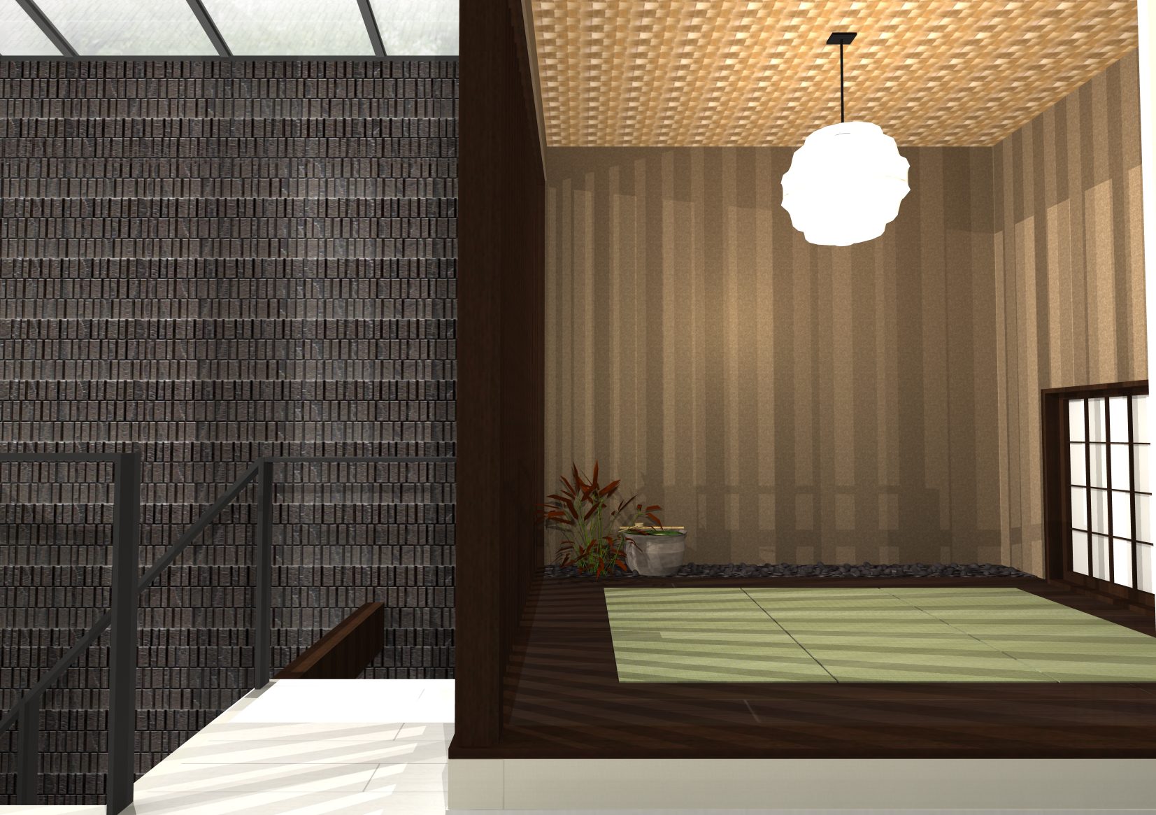 琵琶湖と暮らす——水と光が巡る、和モダンの邸宅