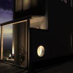 和モダン,民泊,リフォーム,外観,格子