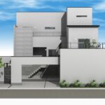 宇治、高低差のある土地、和モダン、スキップフロア、ビルドインガレージ、土間座敷、居酒屋キッチン