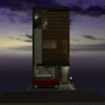 京都市東山区人が集う創作の場となる民泊とシンプルで無駄のない木造3階建て住居、和モダン、民泊、月ノ輪創庫