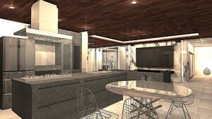 京都市西京区のおしゃれな家、かっこいい家、高級住宅