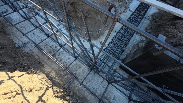 木造2階建て基礎鉄筋工事2