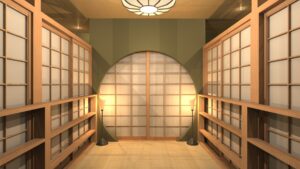 和モダンの和室