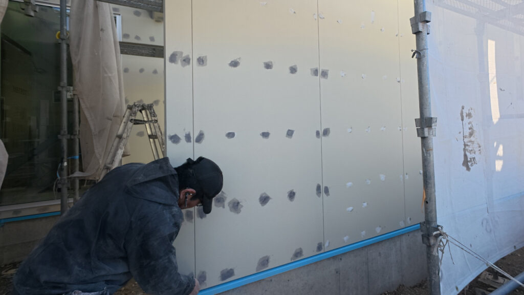 滋賀県大津市稲葉台の注文住宅、京都、注文住宅、工務店、建築士事務所、施工例、外壁