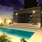 非日常を日常に変えるプール付きテラス