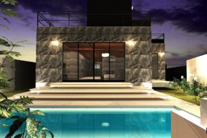 眺望抜群の130坪に叶えるプール付きホテルライフ高級注文住宅