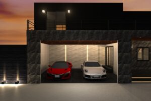 愛車を「魅せる」ガレージハウスという発想