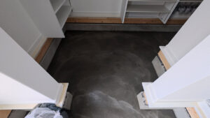 滋賀県大津市の注文住宅,パティオ,吹き抜け階段,外構,工事,土間