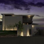 地下駐車場のある高級注文住宅