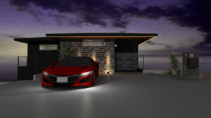 京都市,西賀茂,最大10mの高低差,高台,眺望,プール,擁壁,ホテルライク,ホテルライフ,リゾート,モダン,大開口の窓,高級住宅,擬石,版築塀,螺旋階段,吹き抜け階段,2階玄関