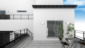 ルーフバルコニーテラス