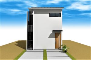 京都市北区・狭小住宅