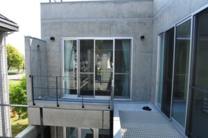 RC造建築家住宅プライベートバルコニー