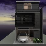 狭小地,3階建て,LDK,モダン,デザインファースト一級建築士事務所,外観