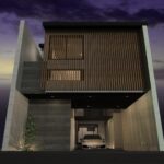 京都市上京区の和モダンで防犯性の高いRC２階建て