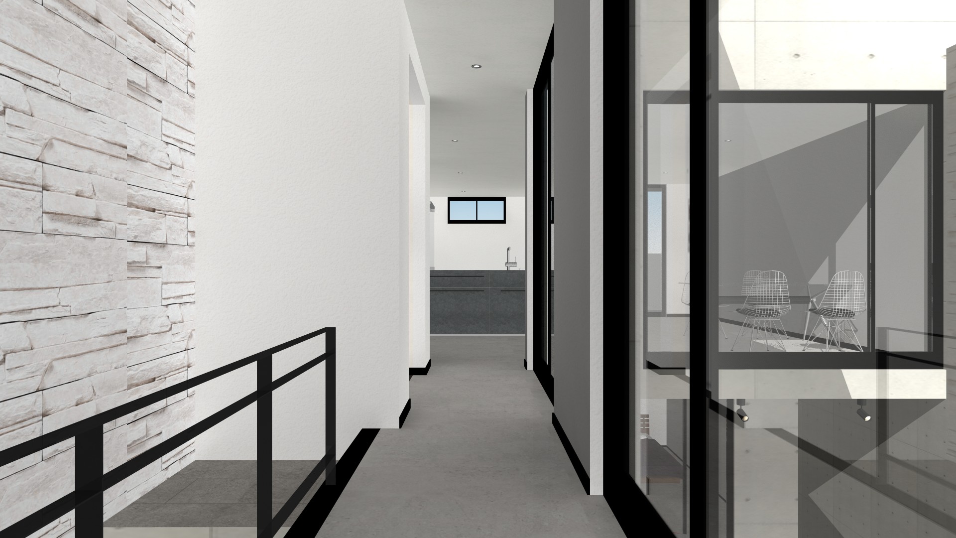 京都市上京区の和モダンで防犯性の高いRC２階建て