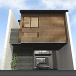 京都市上京区の和モダンで防犯性の高いRC２階建て