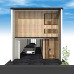 京都市上京区和モダンガレージハウス