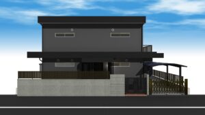 築45年・RC造プレキャスト住宅リフォーム、外壁塗装、防水塗装、窓交換、雨戸交換