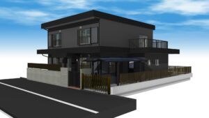 築45年・RC造プレキャスト住宅リフォーム、外壁塗装、防水塗装、窓交換、雨戸交換