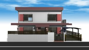 築45年・RC造プレキャスト住宅リフォーム、外壁塗装、防水塗装、窓交換、雨戸交換
